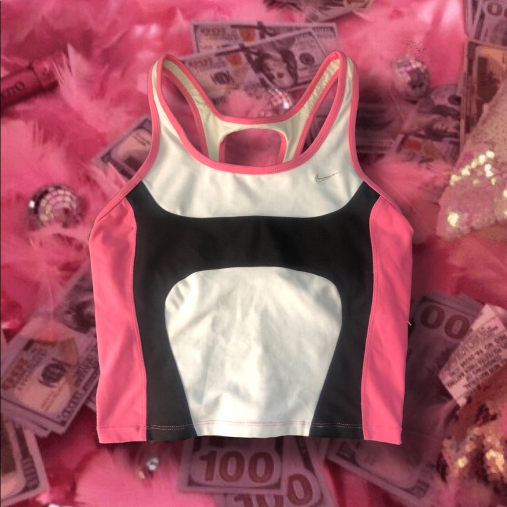 y2k nike crop top